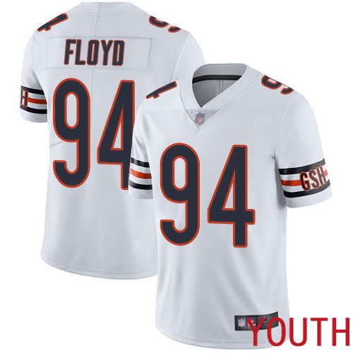 Chicago Bears Limited White Youth Leonard Floyd Road Jersey NFL Football #94 Vapor Untouchable